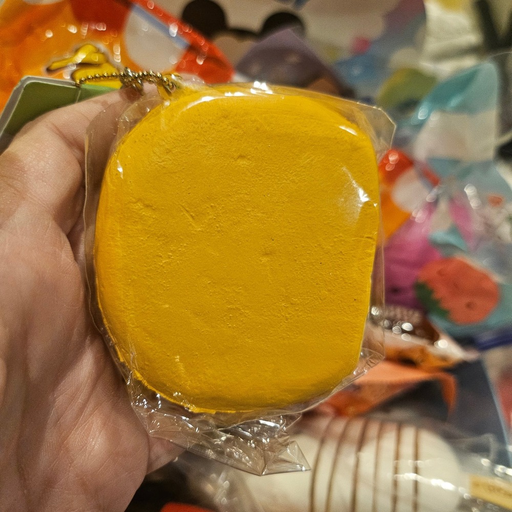 Poli Hamster Squishies Cream Bun Squishy Soft Slow Rising Orange Creme Macaron - Picture 3 of 4
